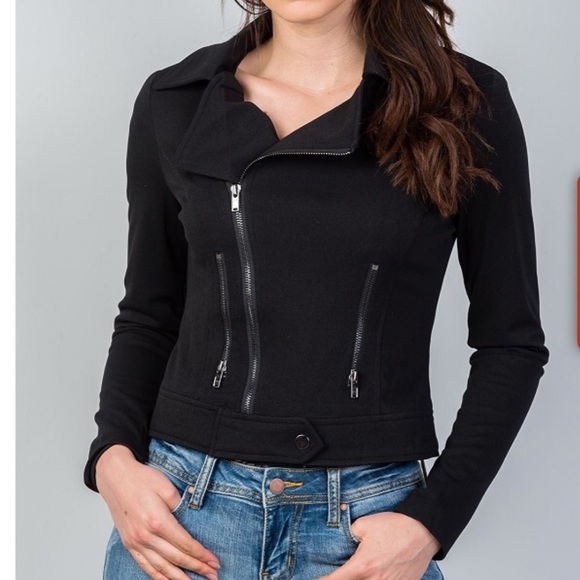 Suede Black Jacket - Picture 1 of 4